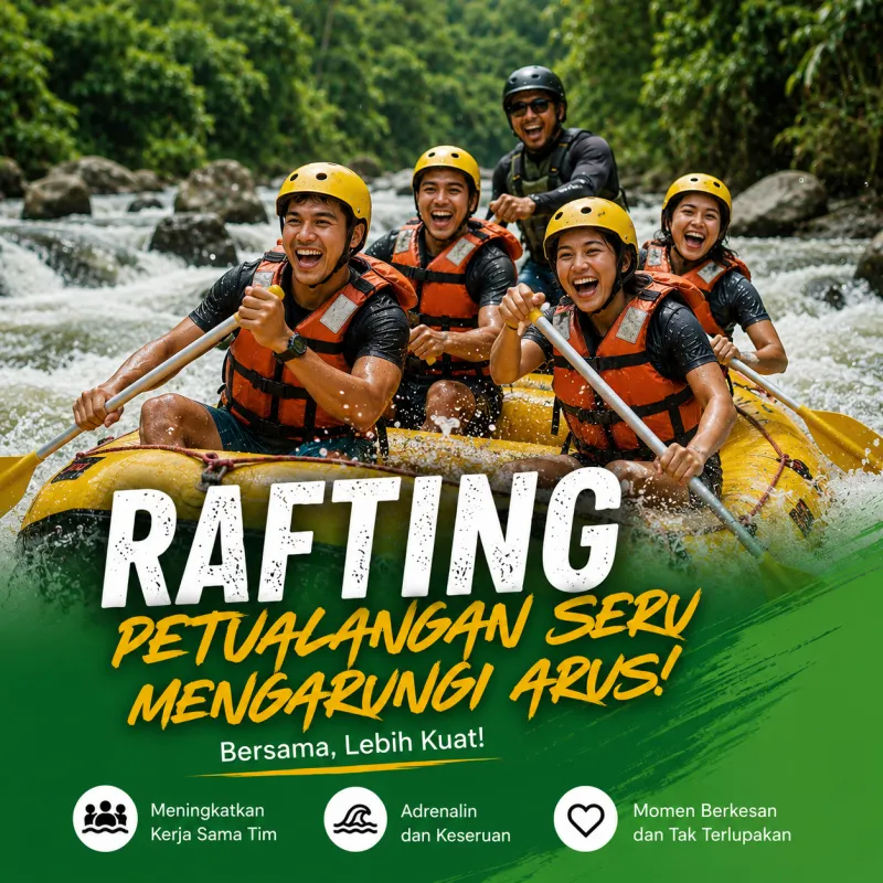 Rafting - minimum 30 pax - Image 1